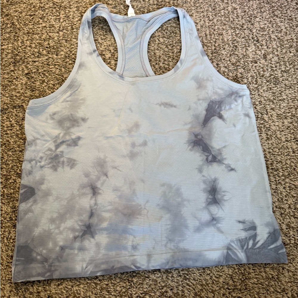 Lululemon Swiftly tie-dye tank top